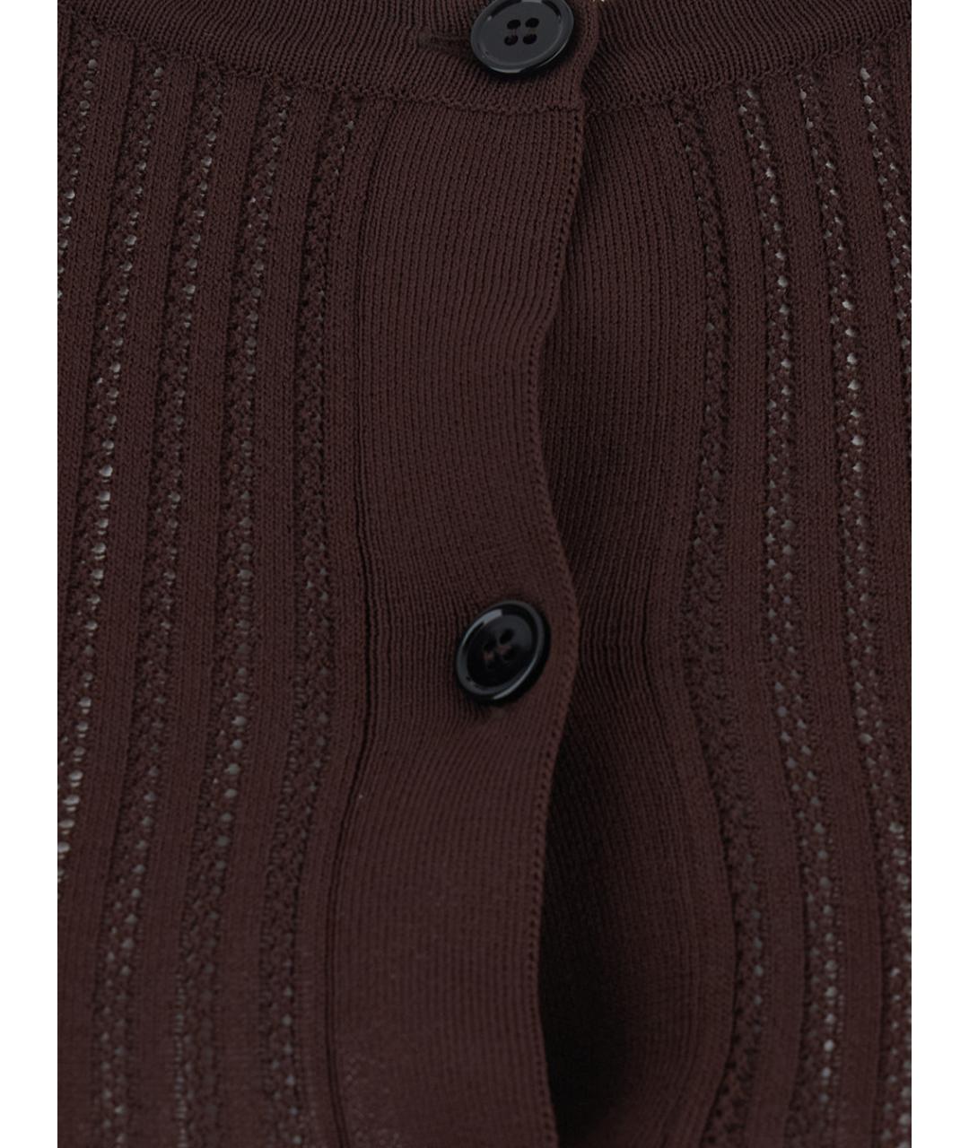 JUCCA Коричневый кардиган, фото 3