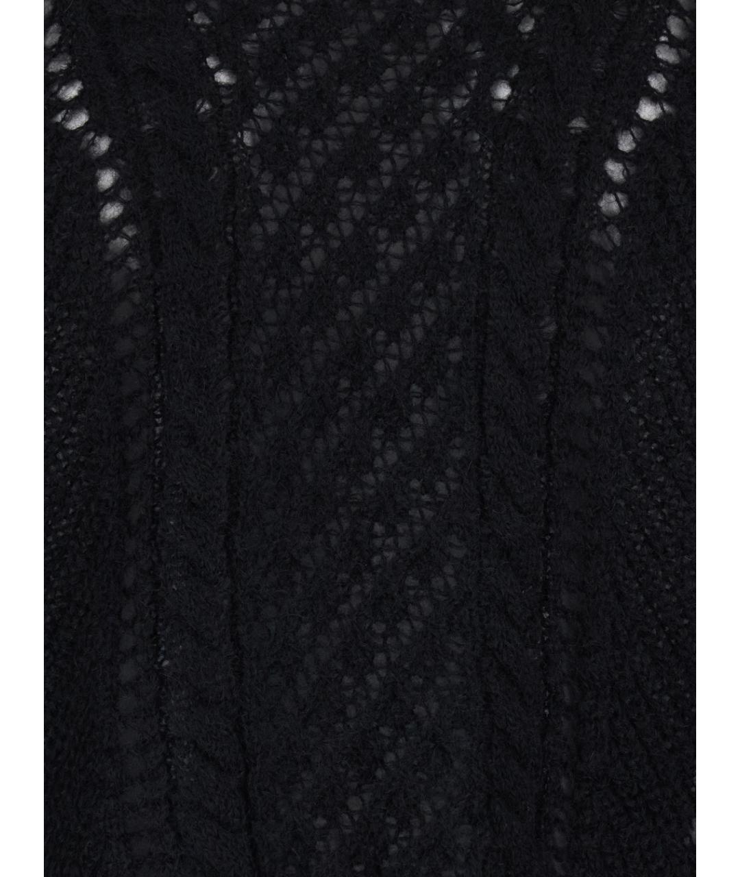 TWIN-SET Черный шерстяной джемпер / свитер, фото 3