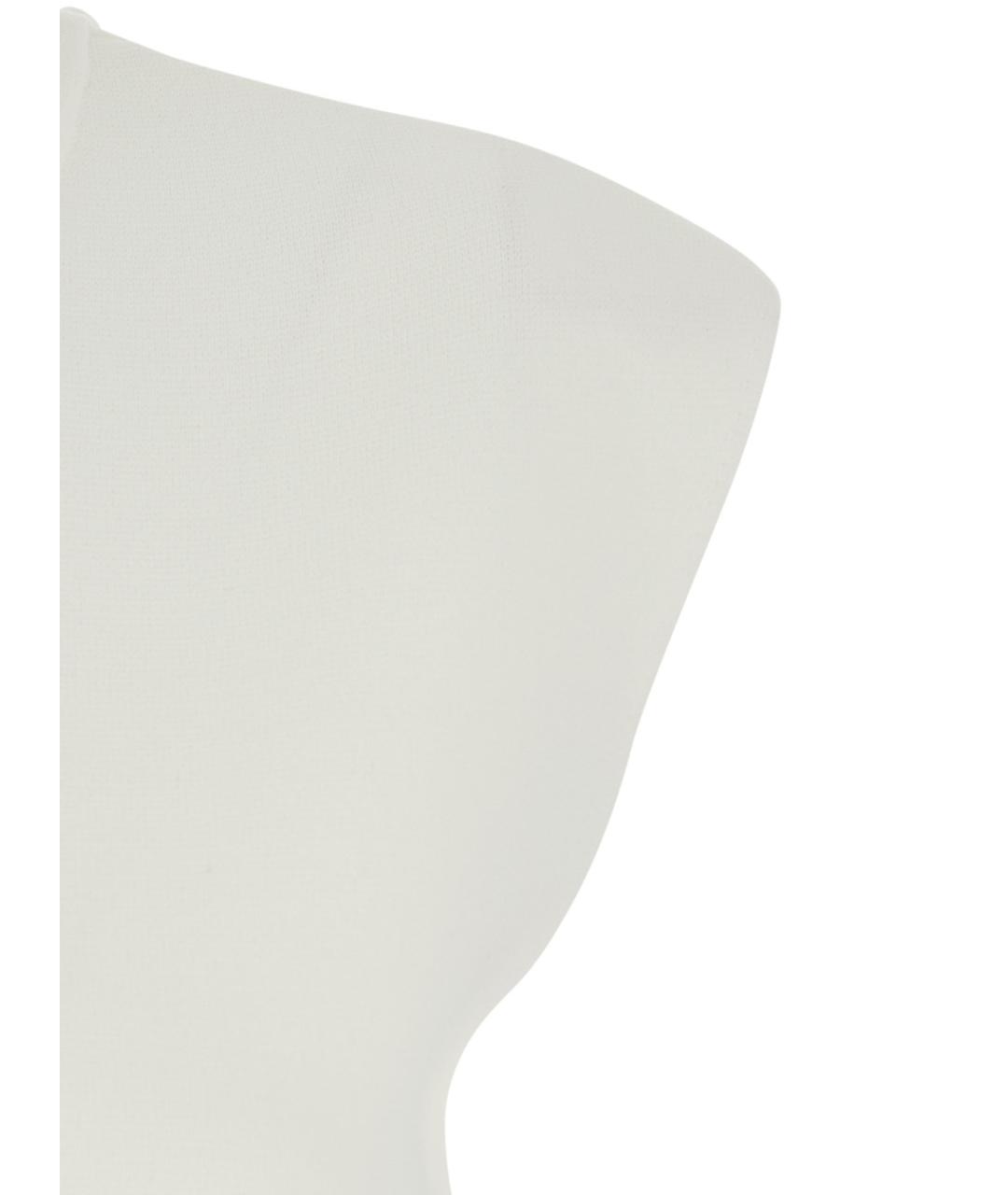 P.A.R.O.S.H. Белая вискозная футболка, фото 3