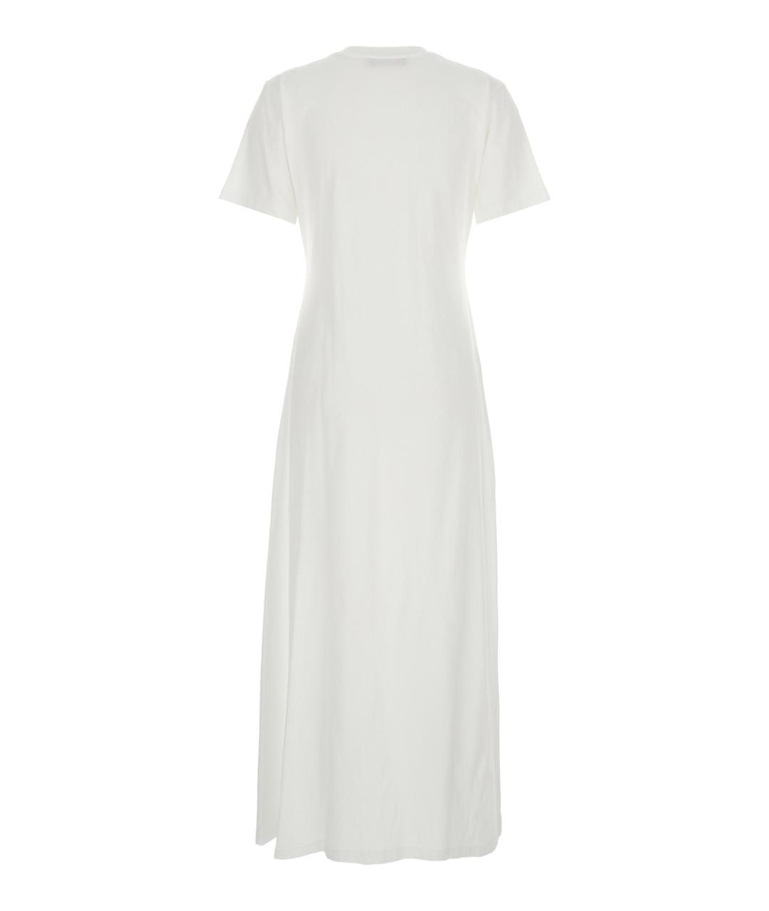 JUCCA Белое хлопковое повседневное платье, фото 2