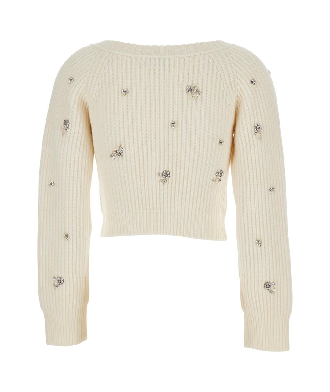 SIMKHAI Белый шерстяной кардиган, фото 2