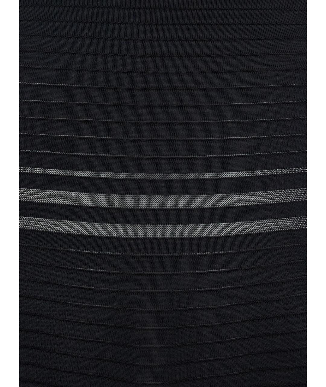 SIMKHAI Черное вискозное повседневное платье, фото 3