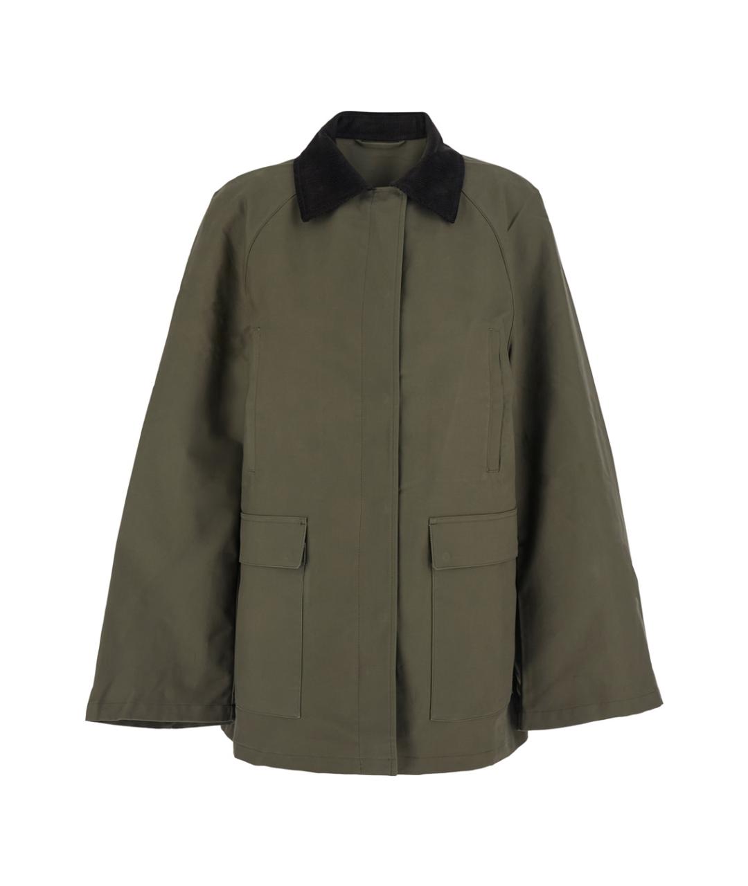 TOTEME Зеленая хлопковая куртка, фото 1