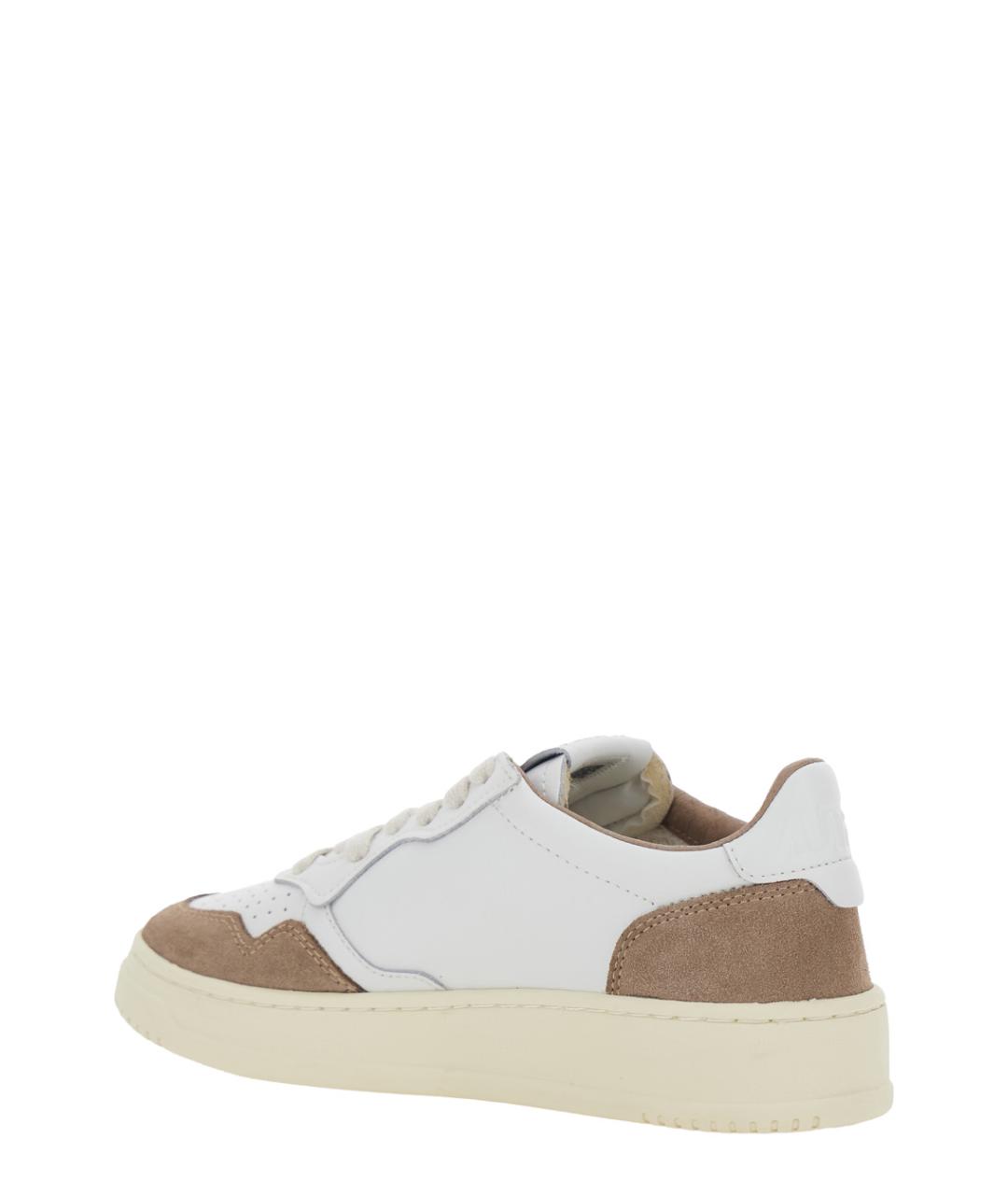 AUTRY Белые кожаные кроссовки, фото 3