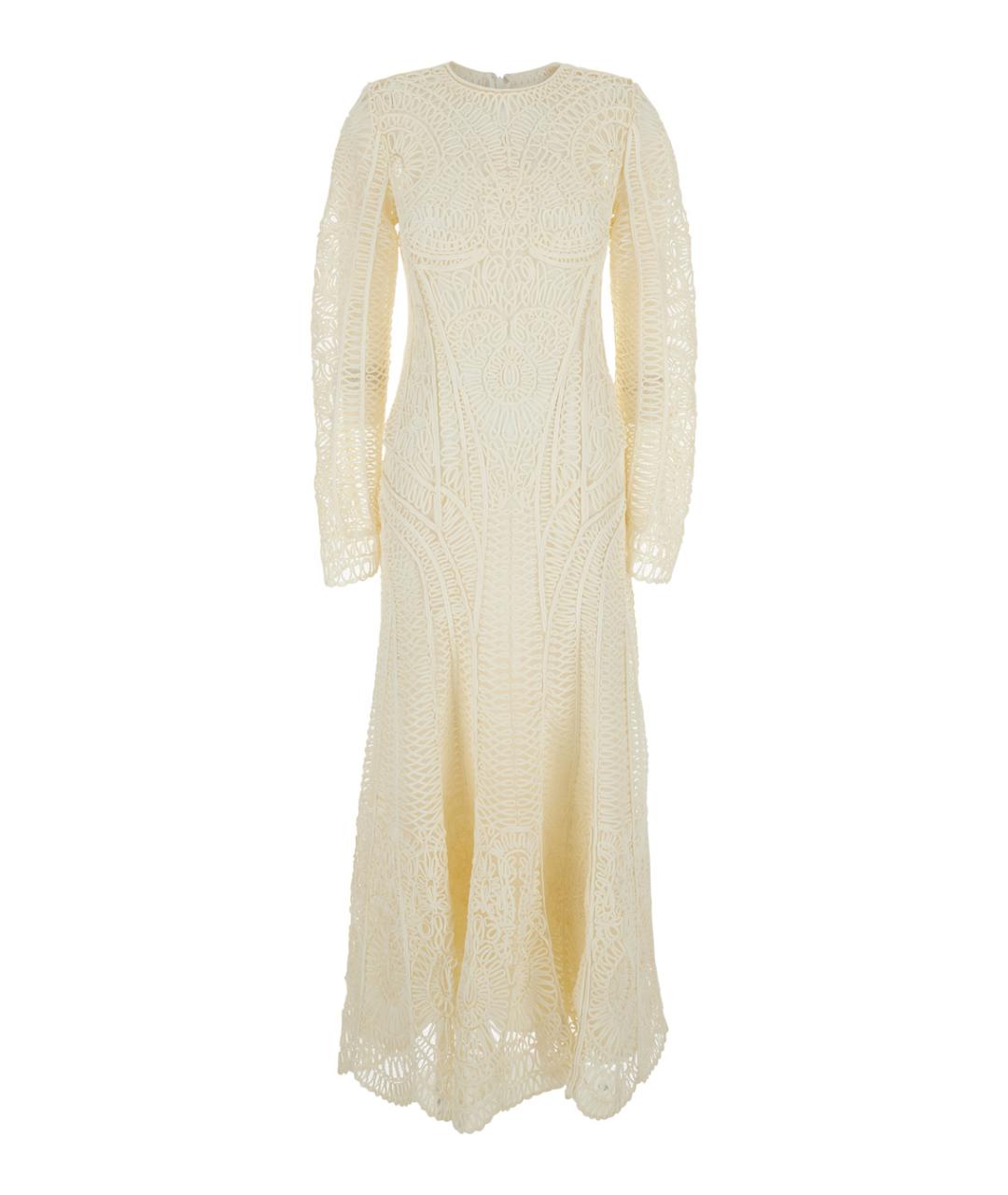 SIMKHAI Белое полиэстеровое платье, фото 1