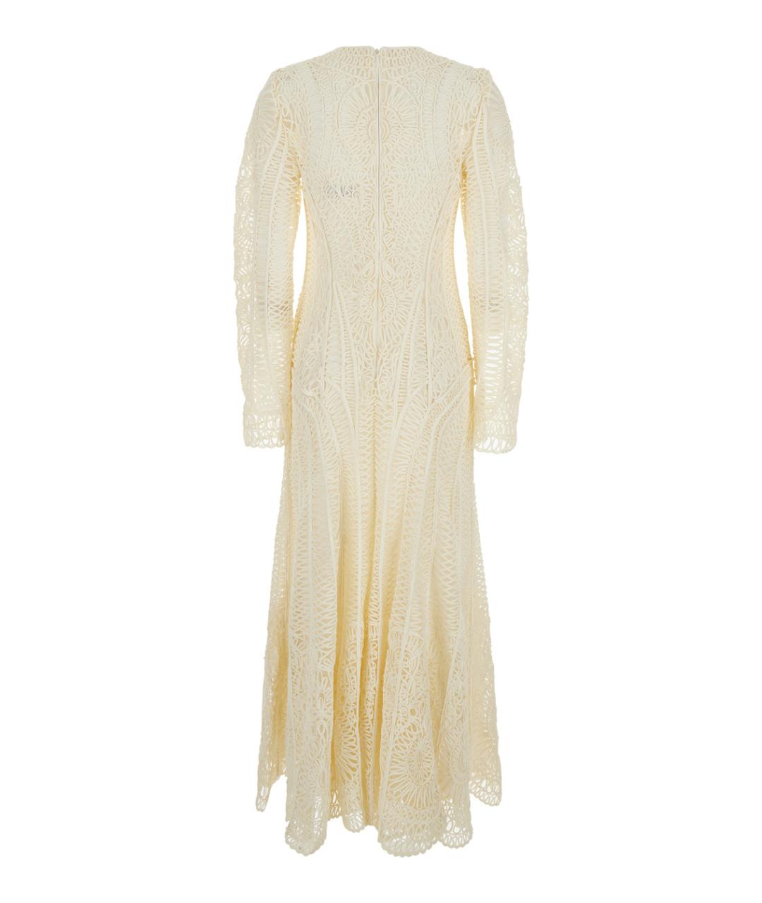 SIMKHAI Белое полиэстеровое платье, фото 2