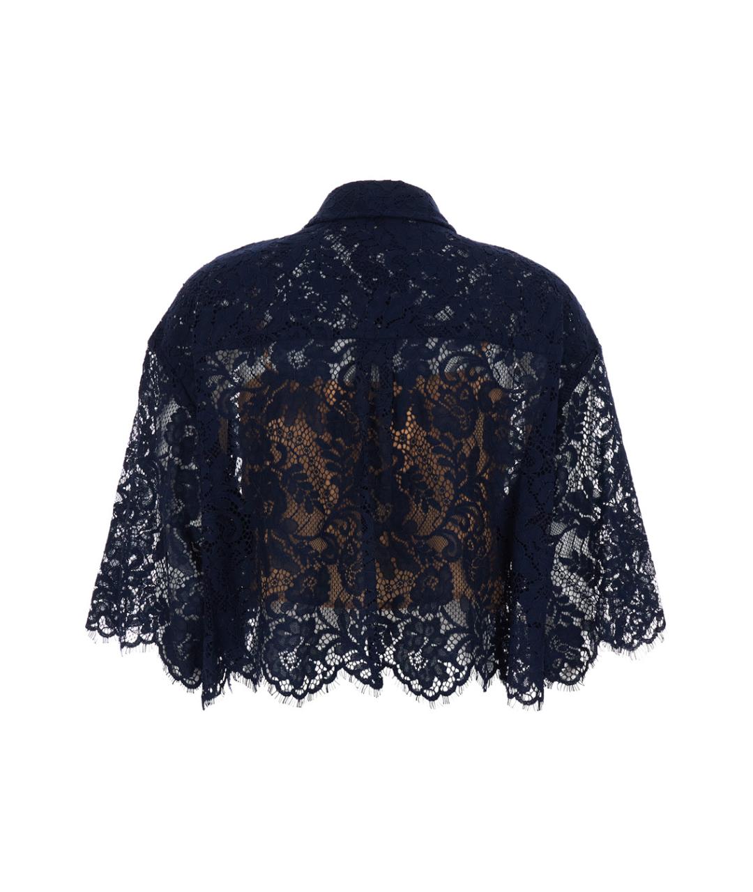 MICHAEL MICHAEL KORS Синяя полиамидовая рубашка, фото 2