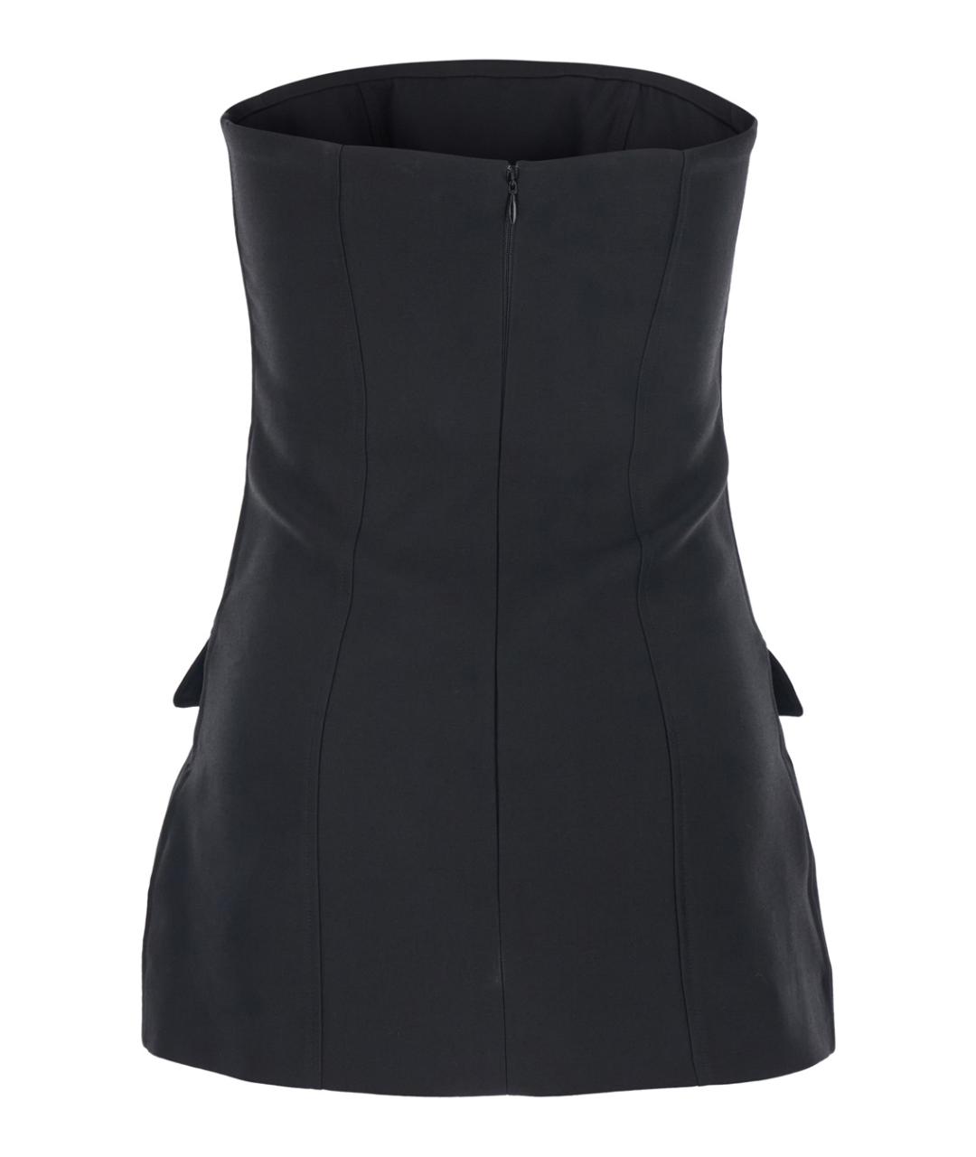 TOTEME Черный шерстяной корсет, фото 2