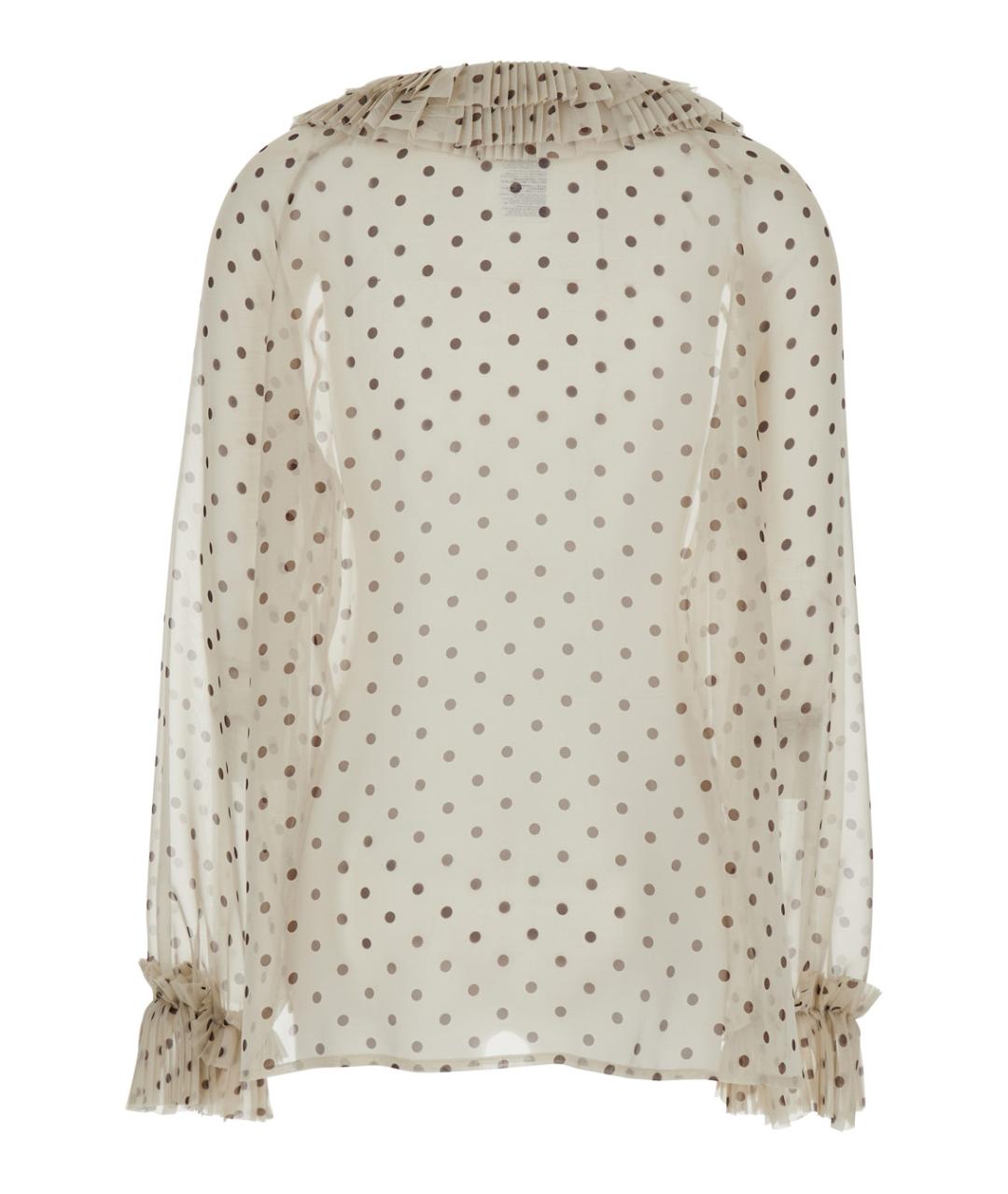 P.A.R.O.S.H. Бежевая блузы, фото 2