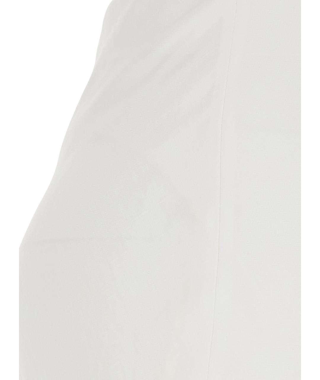 BRUNELLO CUCINELLI Белая вискозная юбка макси, фото 3