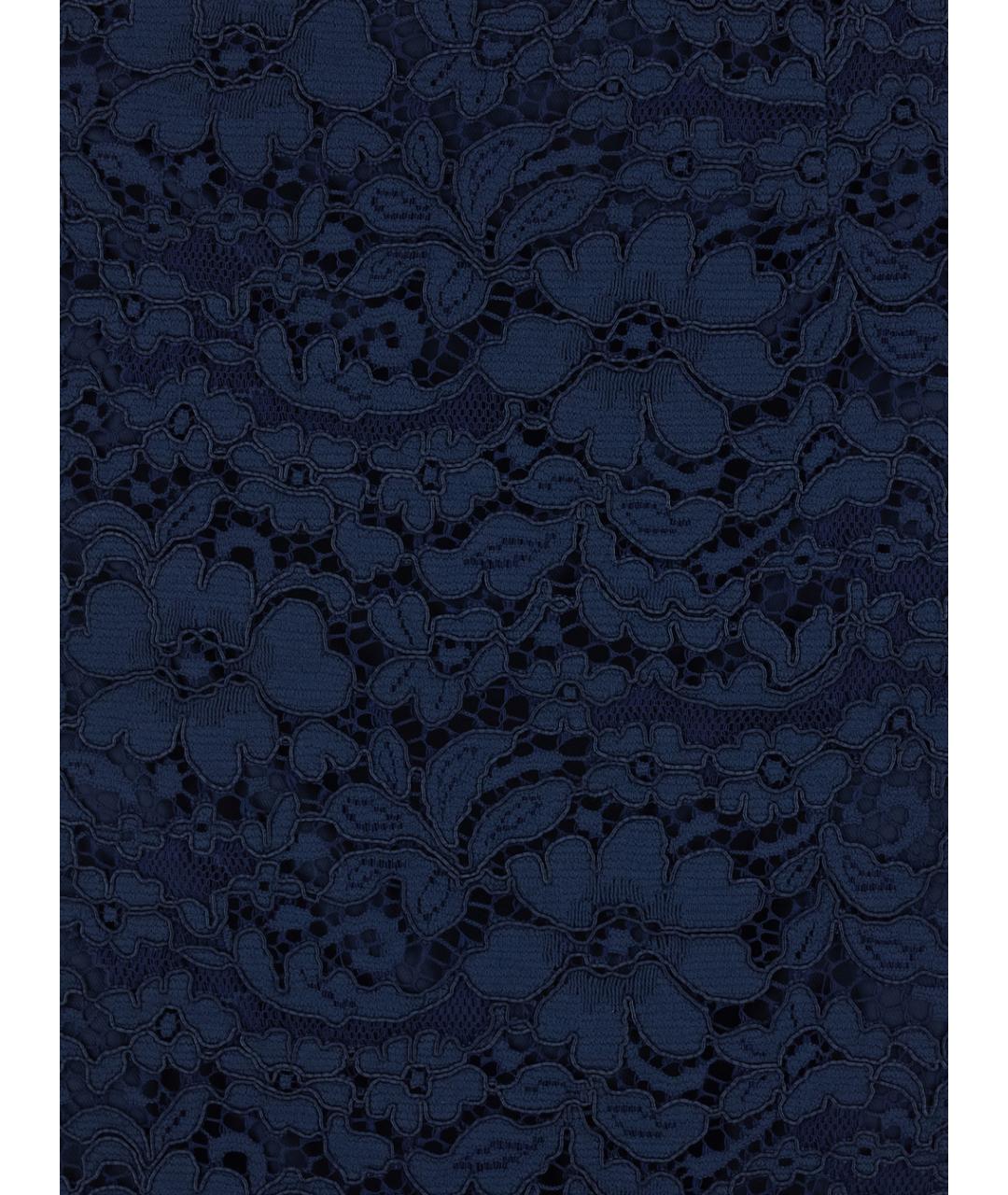 PLAIN Синяя юбка миди, фото 3