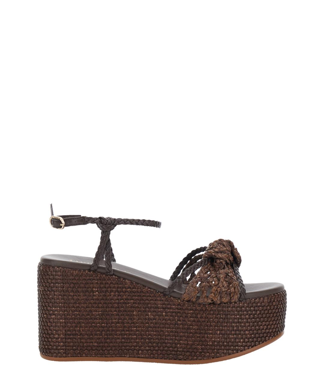 TWIN-SET Коричневые эспадрильи, фото 1