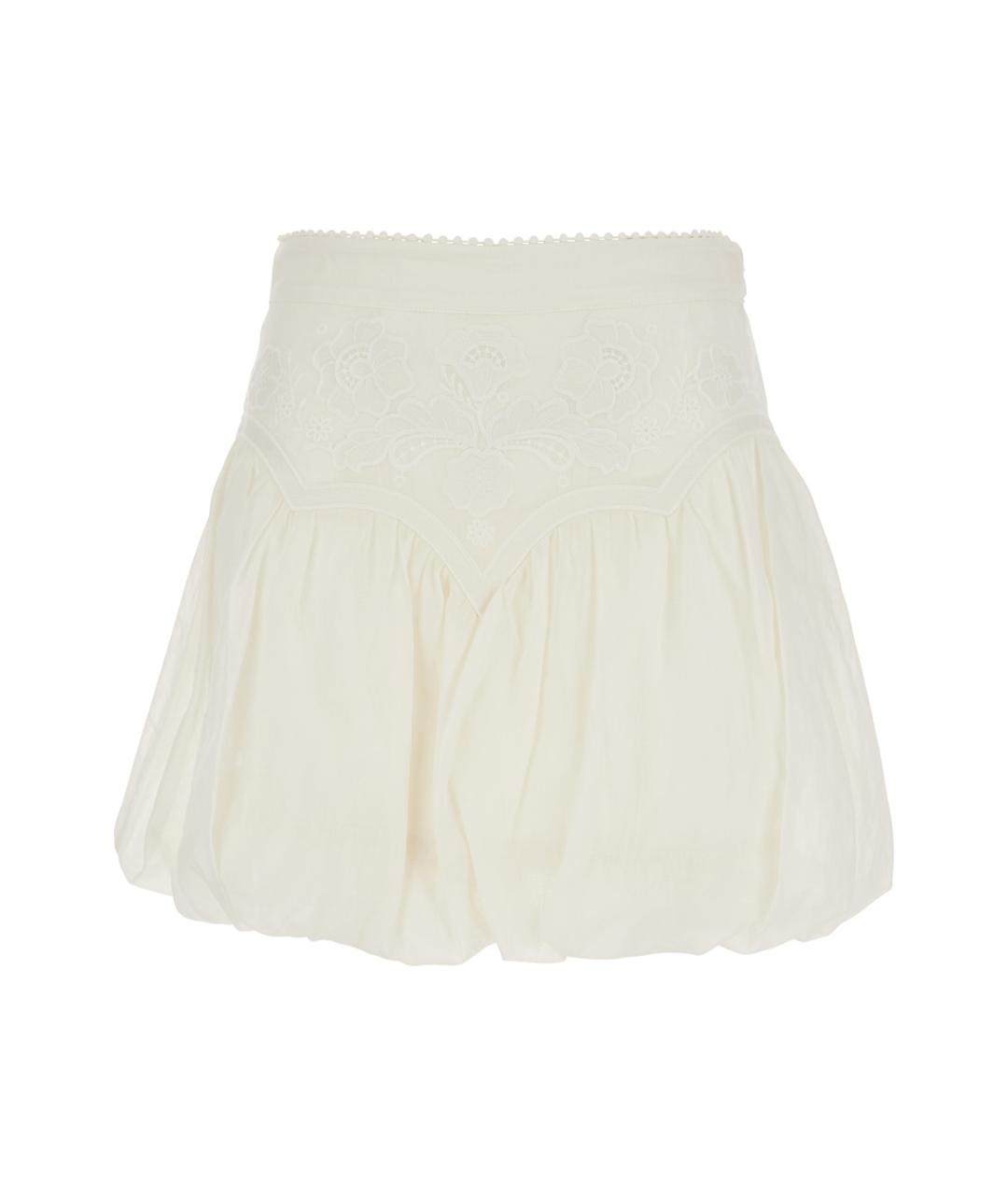 TWIN-SET Белая юбка мини, фото 1