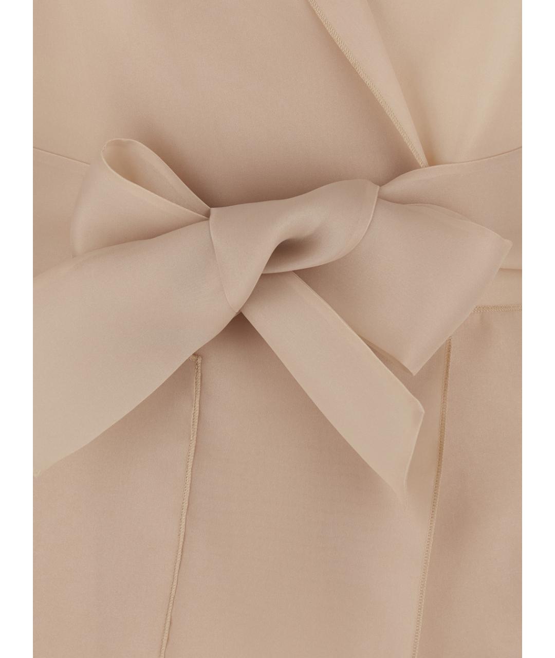 PLAIN Бежевый полиэстеровый жакет/пиджак, фото 3