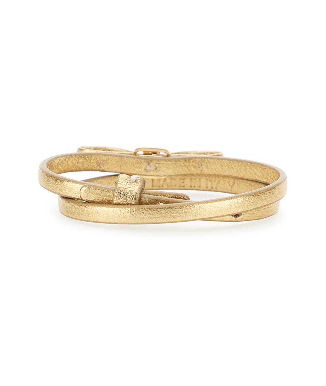 FERRAGAMO Золотой латунный браслет, фото 2
