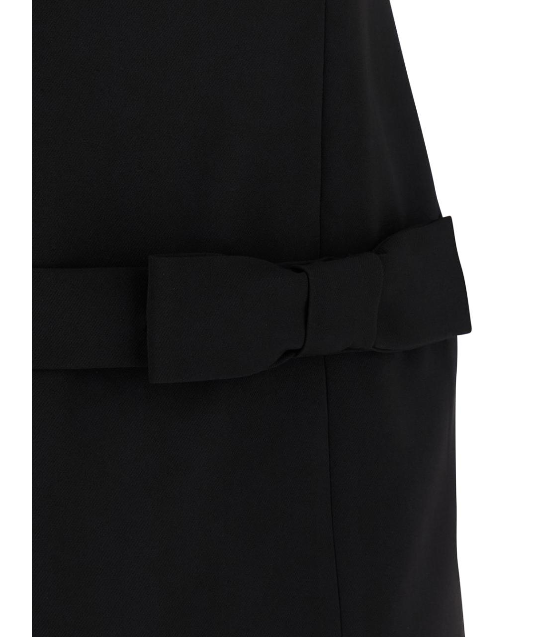 TWIN-SET Черное повседневное платье, фото 3