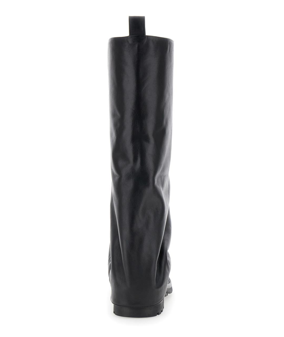 STRATEGIA Черные кожаные ботинки, фото 4