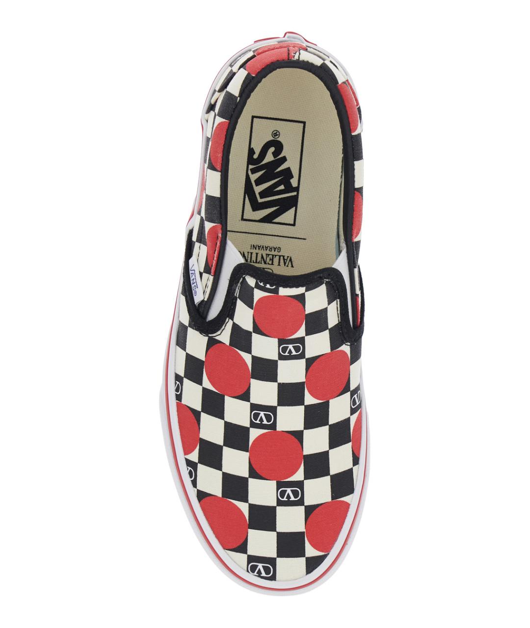 VALENTINO Мульти текстильные слипоны, фото 4