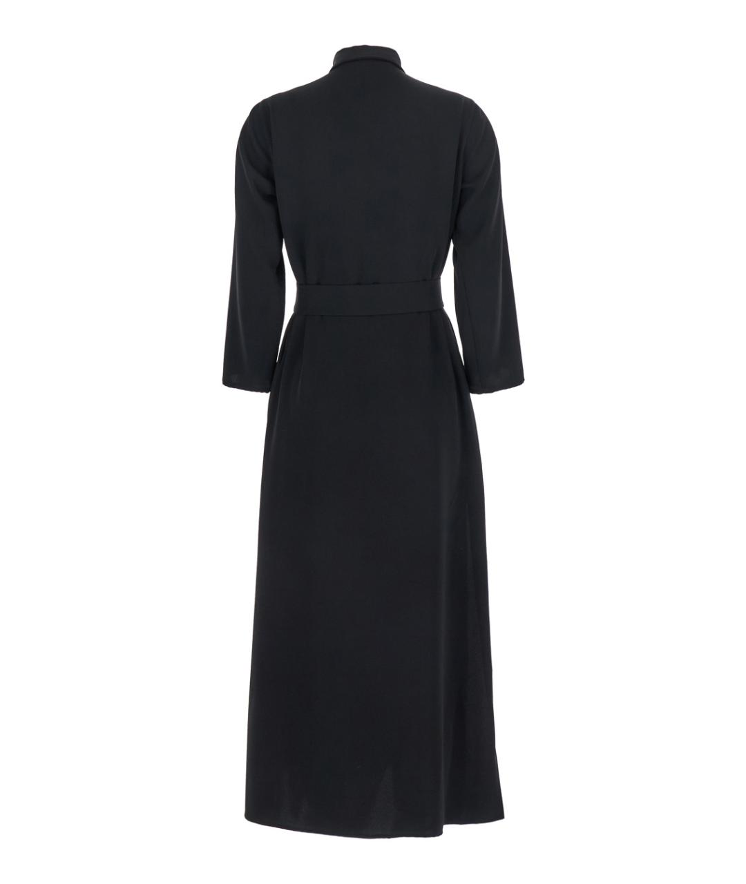 PLAIN Черное повседневное платье, фото 2