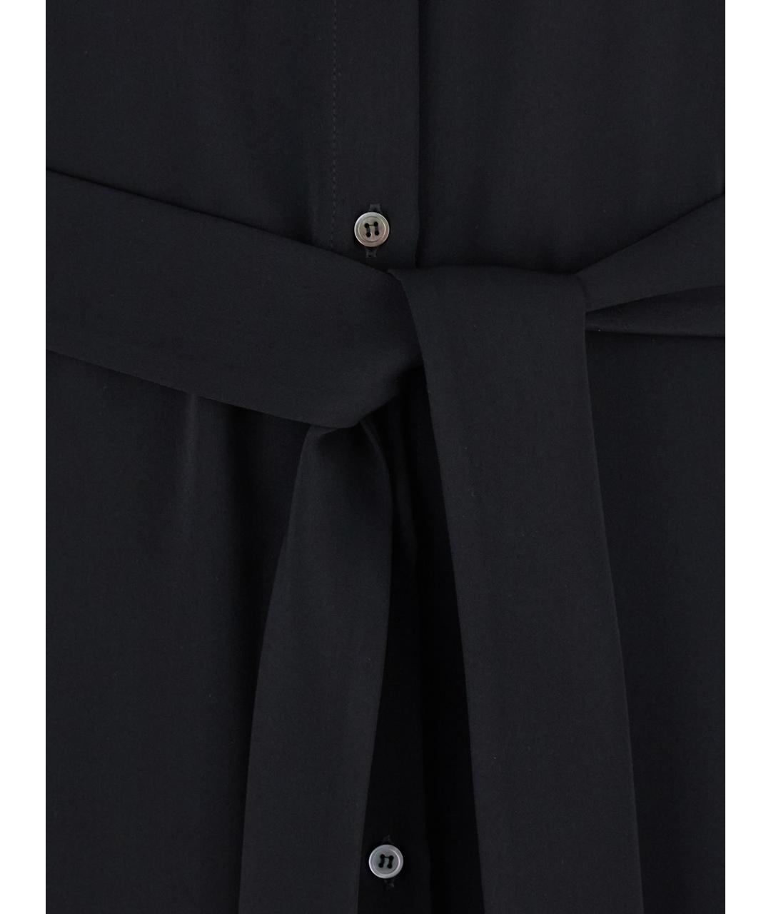 PLAIN Черное повседневное платье, фото 3