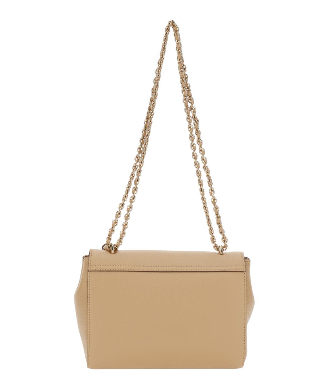 MULBERRY Бежевая кожаная сумка через плечо, фото 2