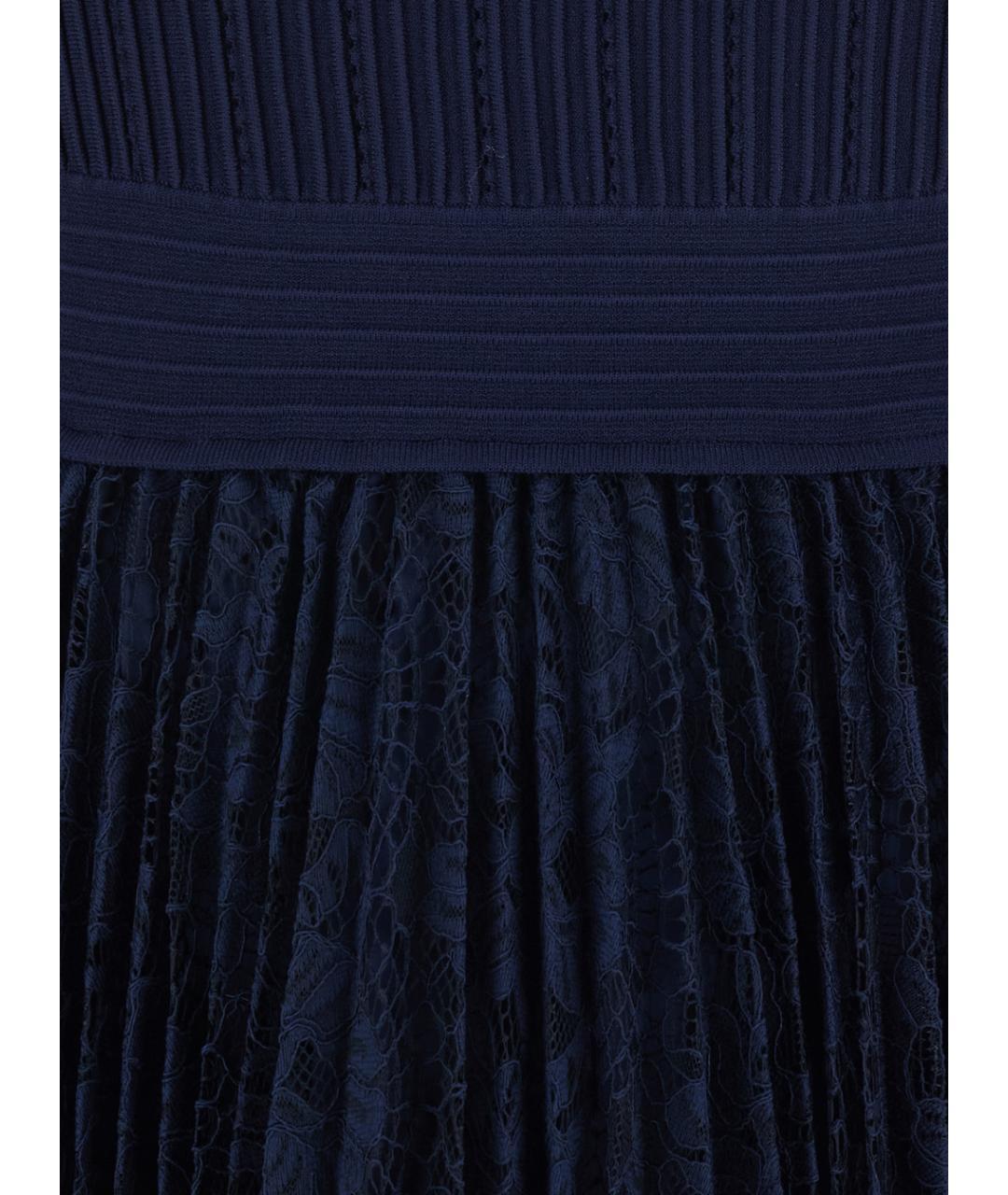 SIMKHAI Синее полиэстеровое повседневное платье, фото 2