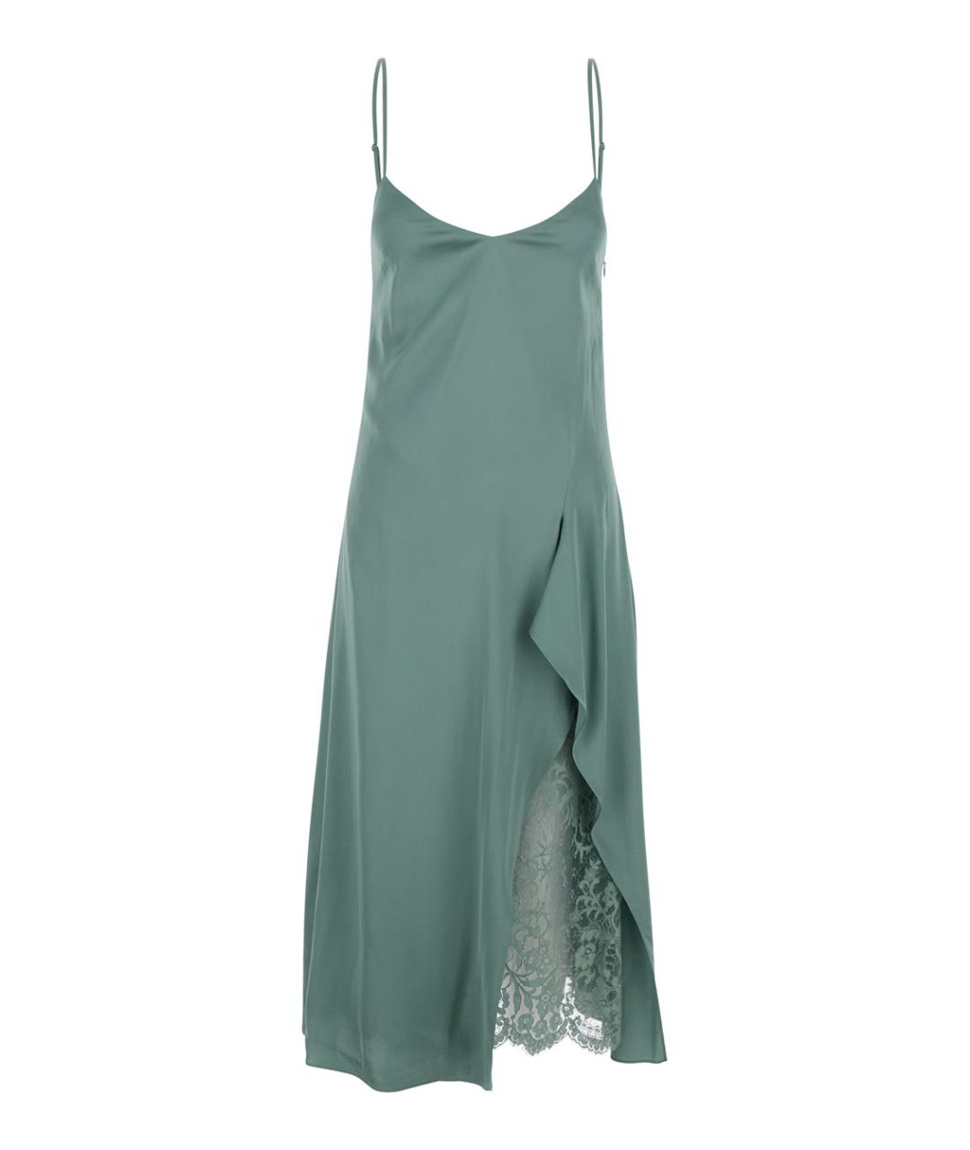 ACNE STUDIOS Зеленые повседневное платье, фото 1
