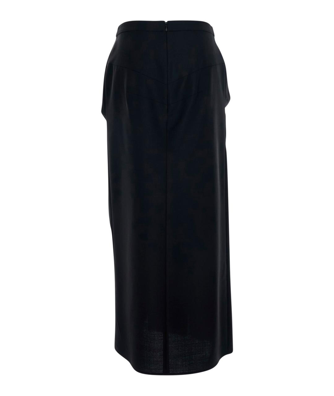 GIVENCHY Черная юбка миди, фото 2