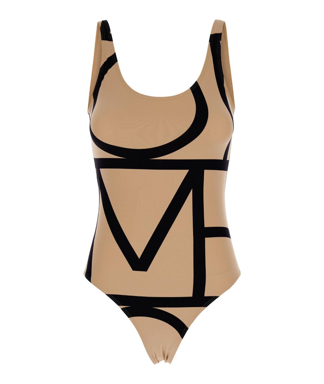 TOTEME Бежевый купальник, фото 1