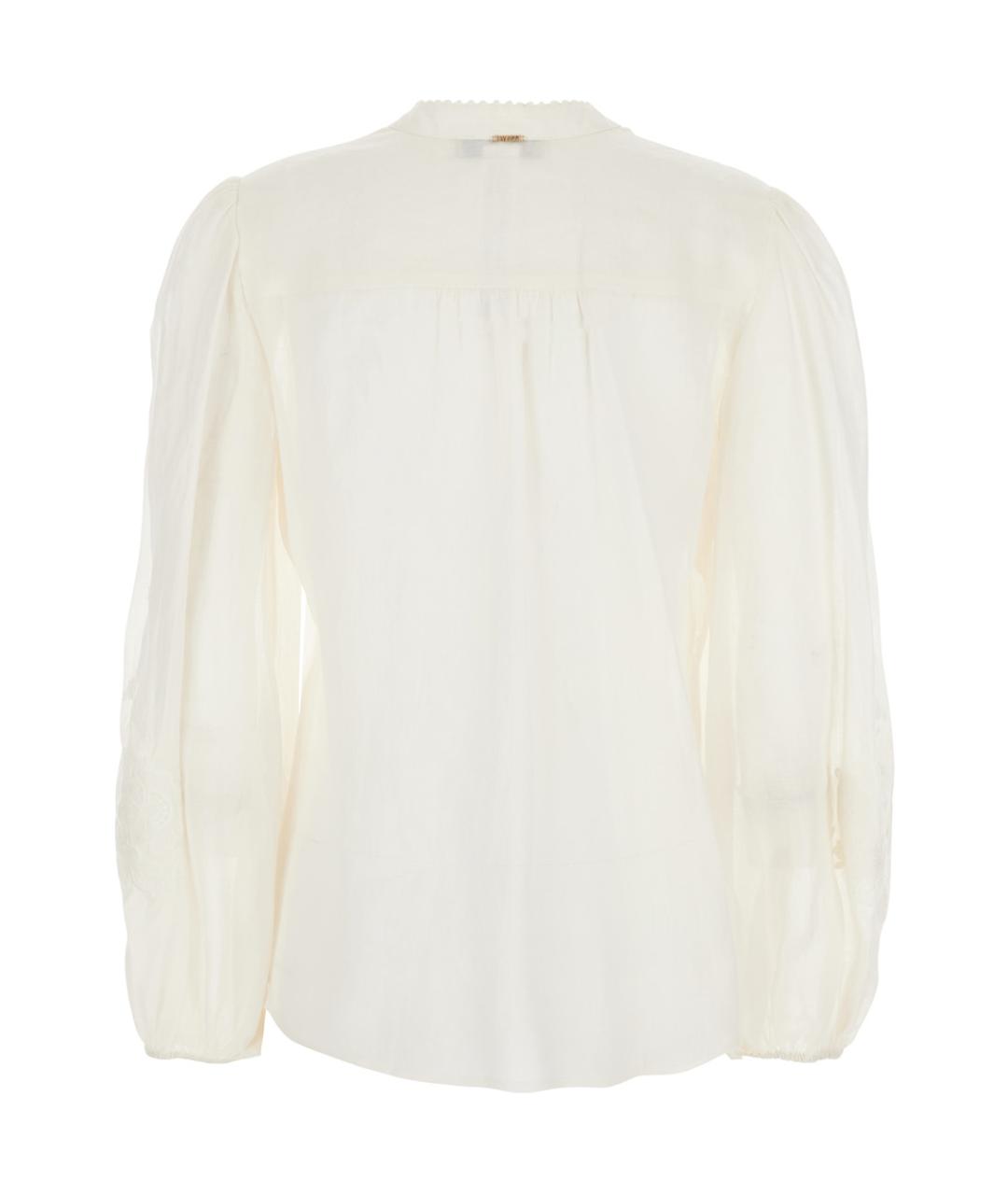 TWIN-SET Белая блузы, фото 2