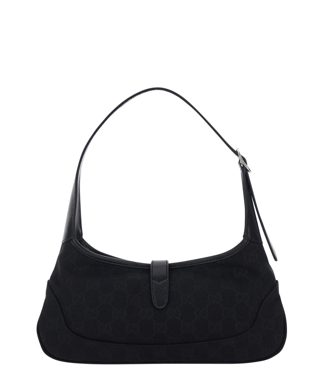 GUCCI Черная тканевая сумка через плечо, фото 2
