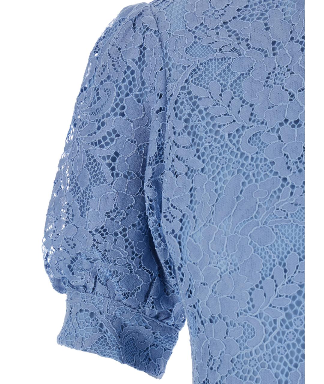 MICHAEL MICHAEL KORS Голубое полиамидовое повседневное платье, фото 3