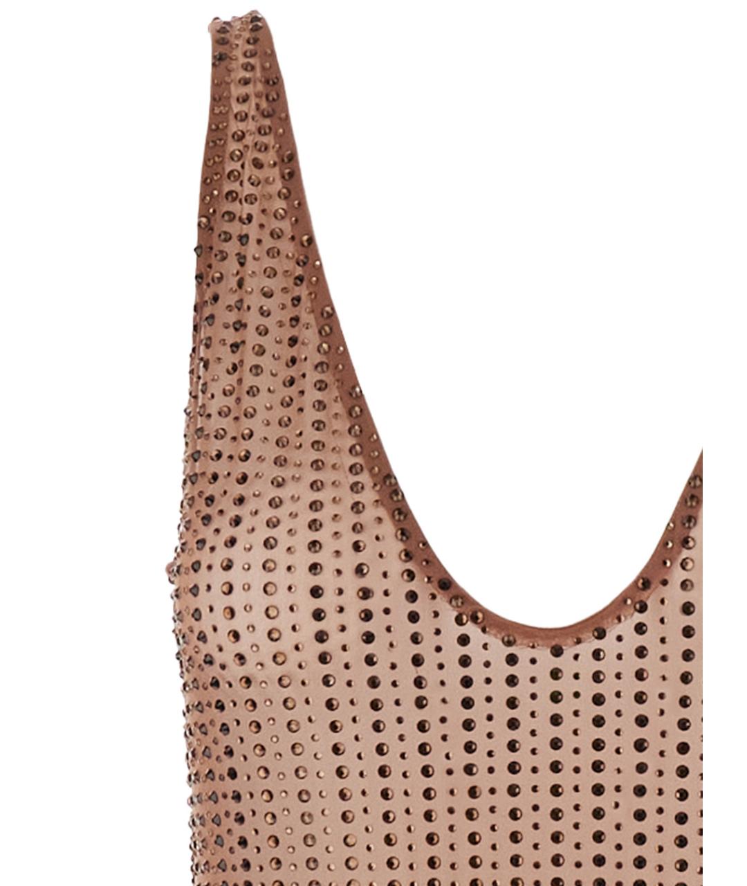 VENUJA Коричневое повседневное платье, фото 3