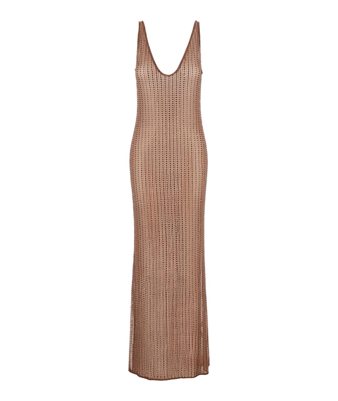 VENUJA Коричневое повседневное платье, фото 1