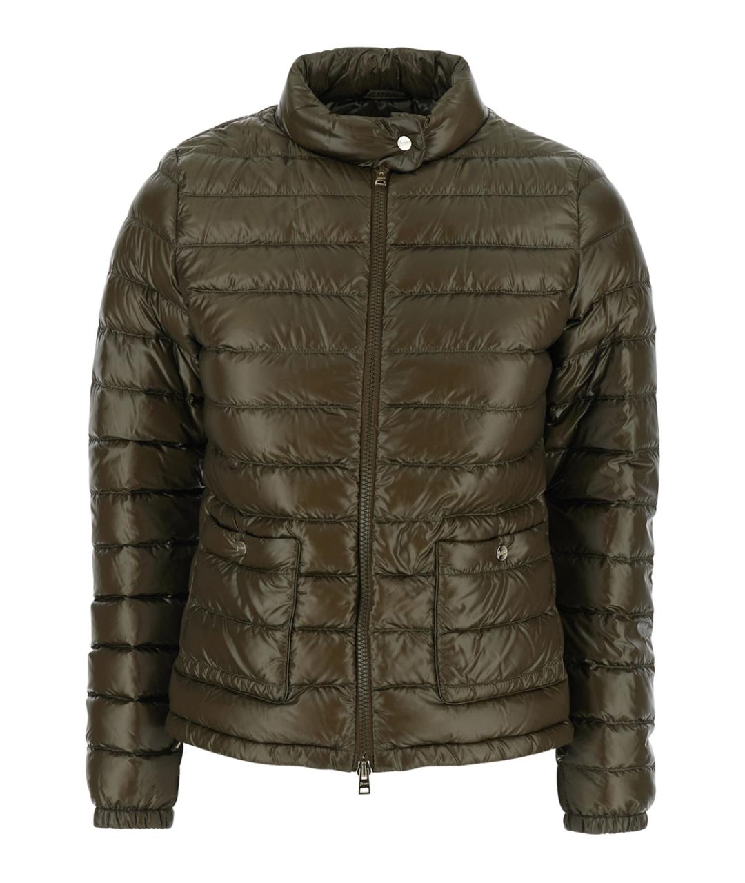 HERNO Зеленый полиамидовый пуховик, фото 1