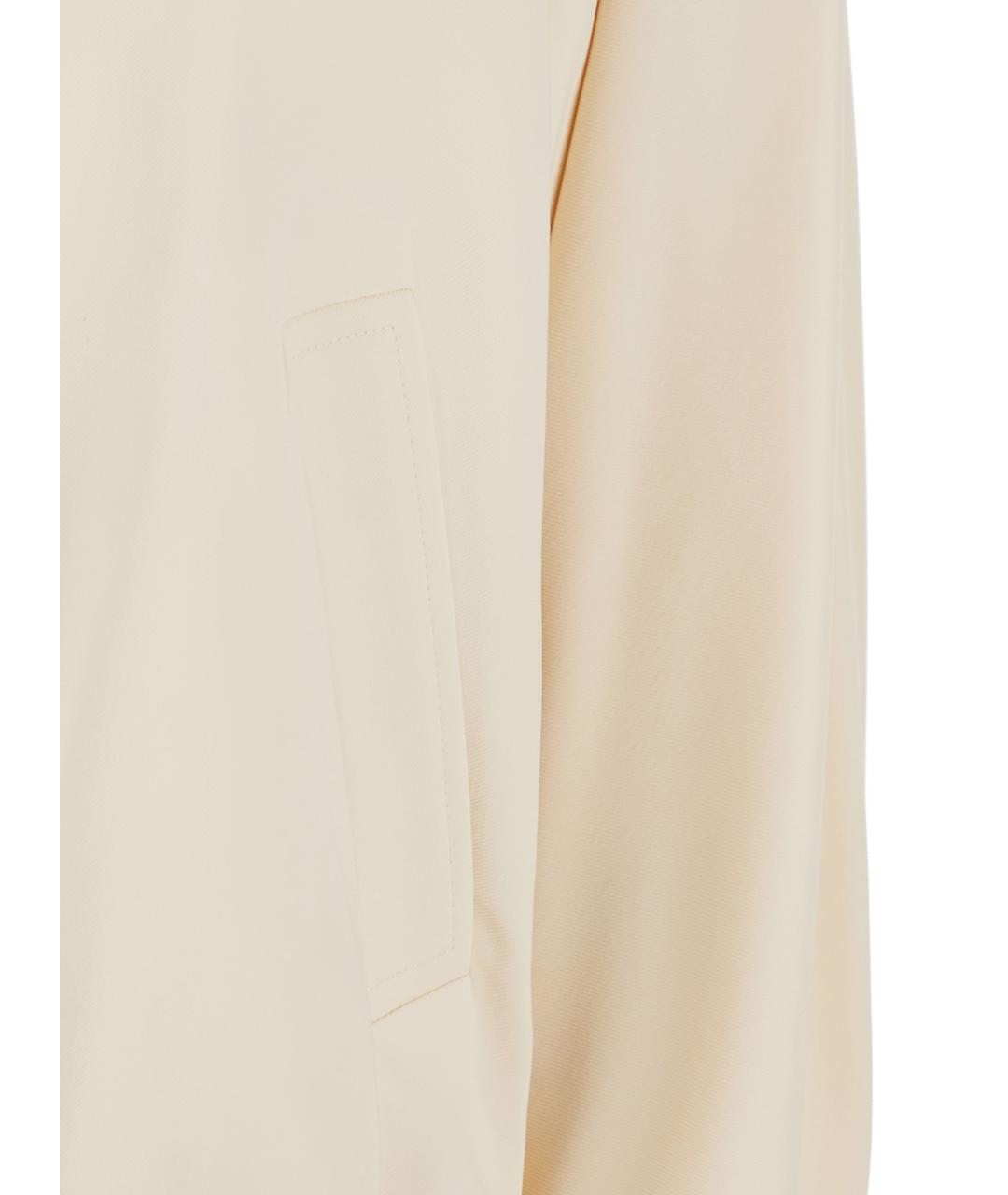 TWIN-SET Белая вискозная куртка, фото 3