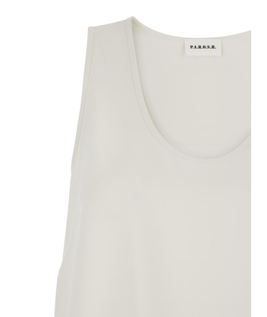 P.A.R.O.S.H. Белая майка, фото 3