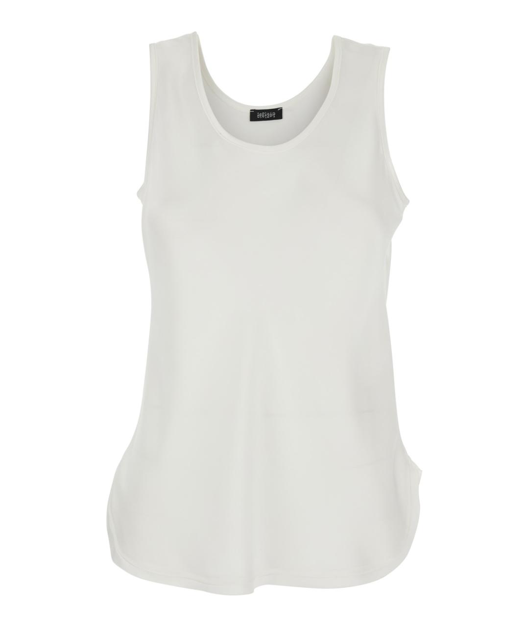 PLAIN Белая полиэстеровая майка, фото 1