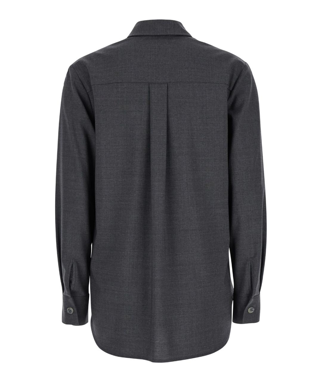 P.A.R.O.S.H. Серая шерстяная рубашка, фото 2