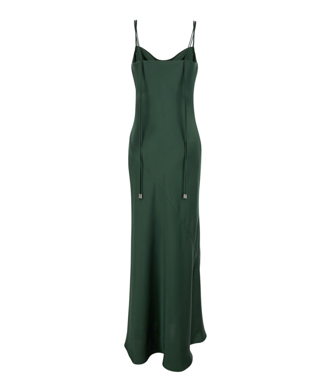 PLAIN Зеленые полиэстеровое вечернее платье, фото 2