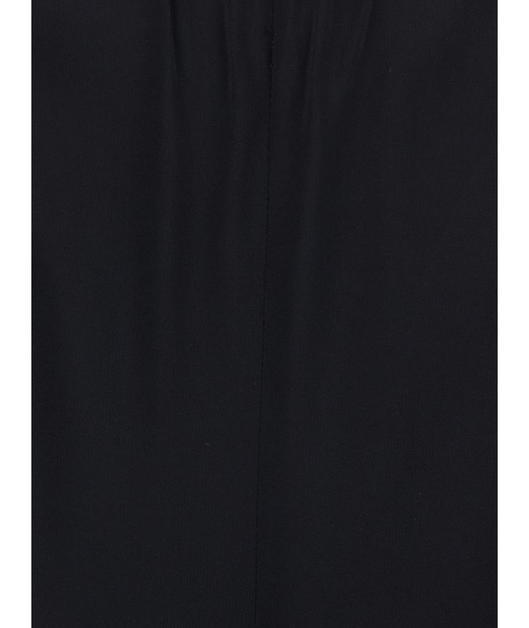 JUCCA Черные прямые брюки, фото 3