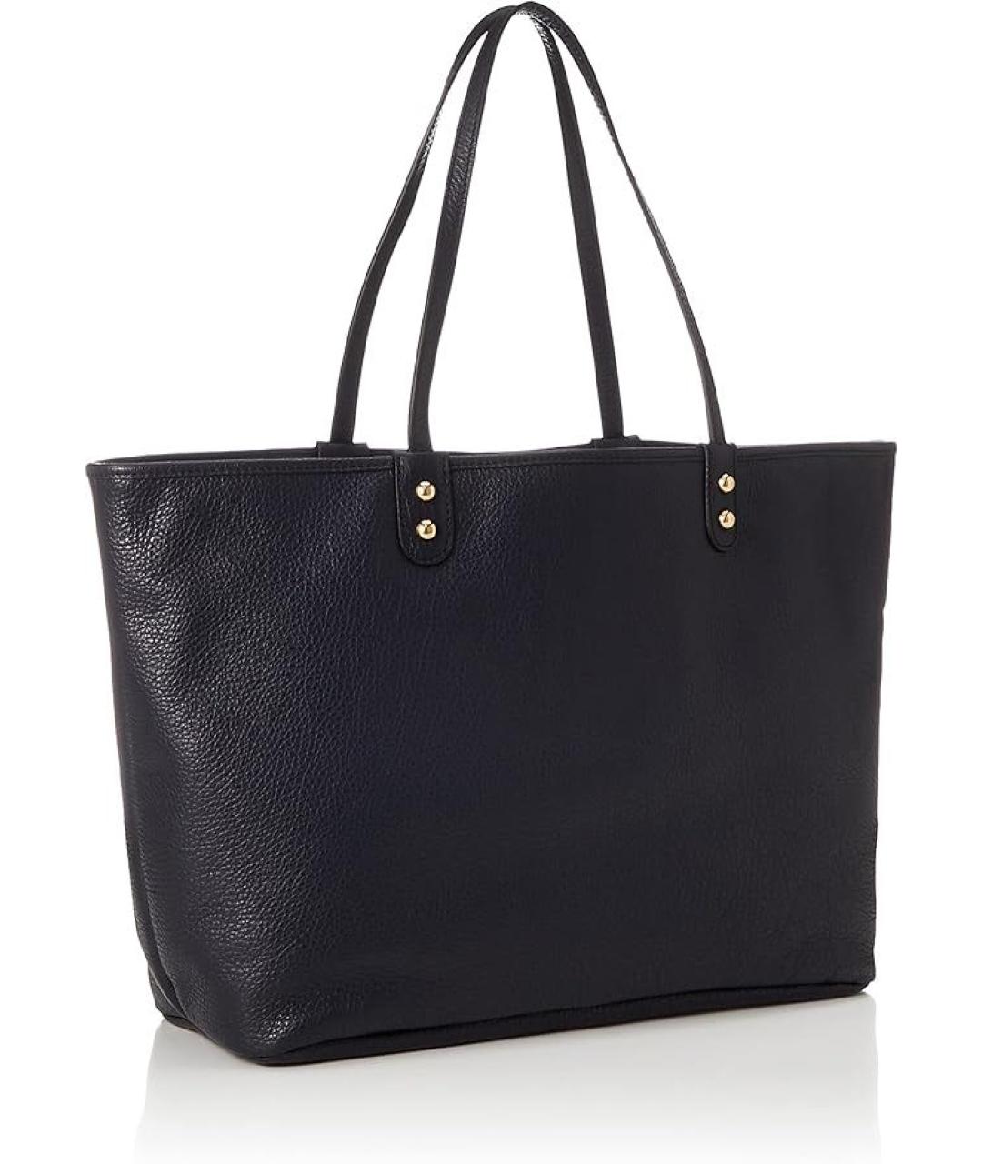 ETRO Черная кожаная сумка тоут, фото 3