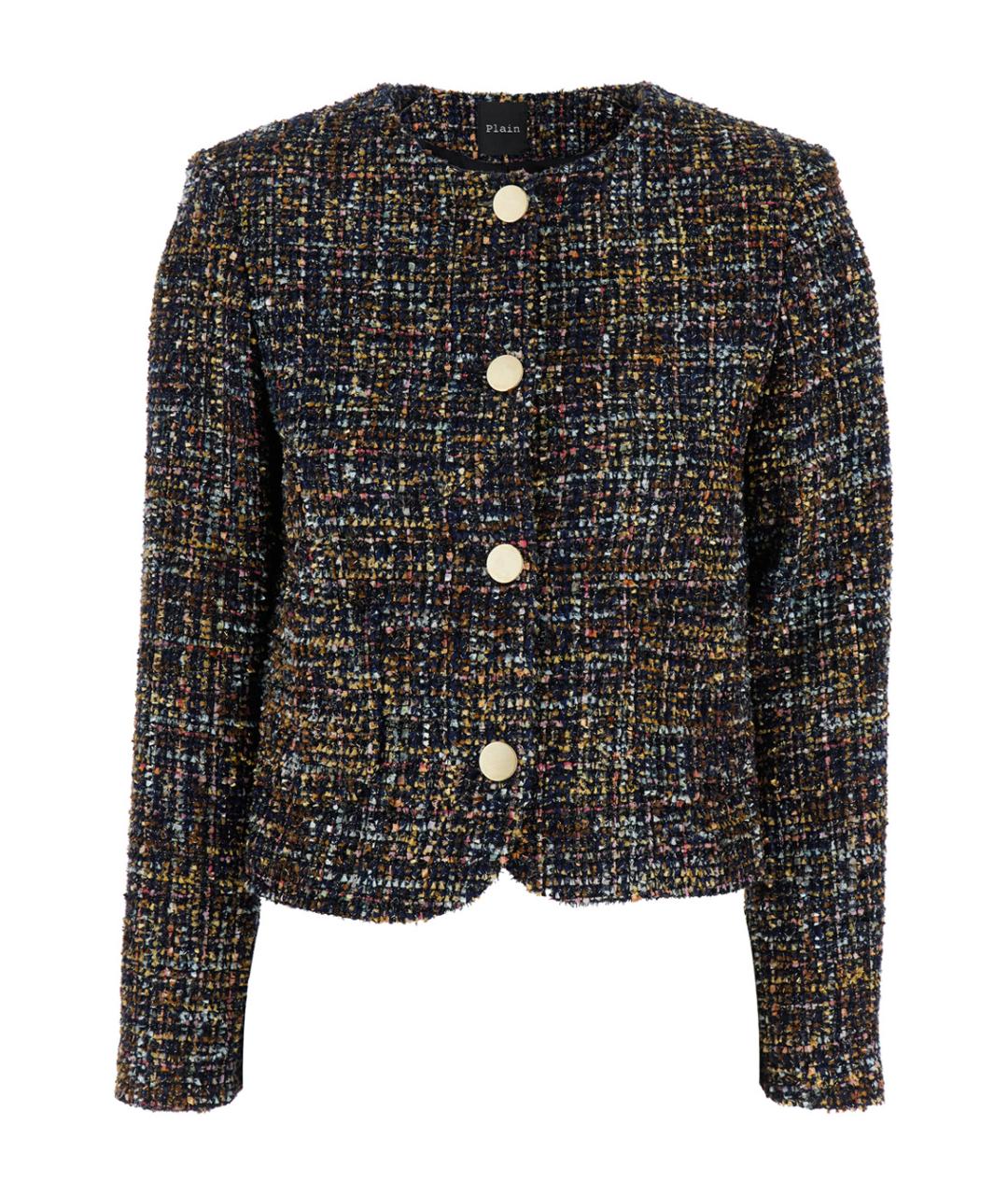 PLAIN Мульти полиэстеровый жакет/пиджак, фото 1