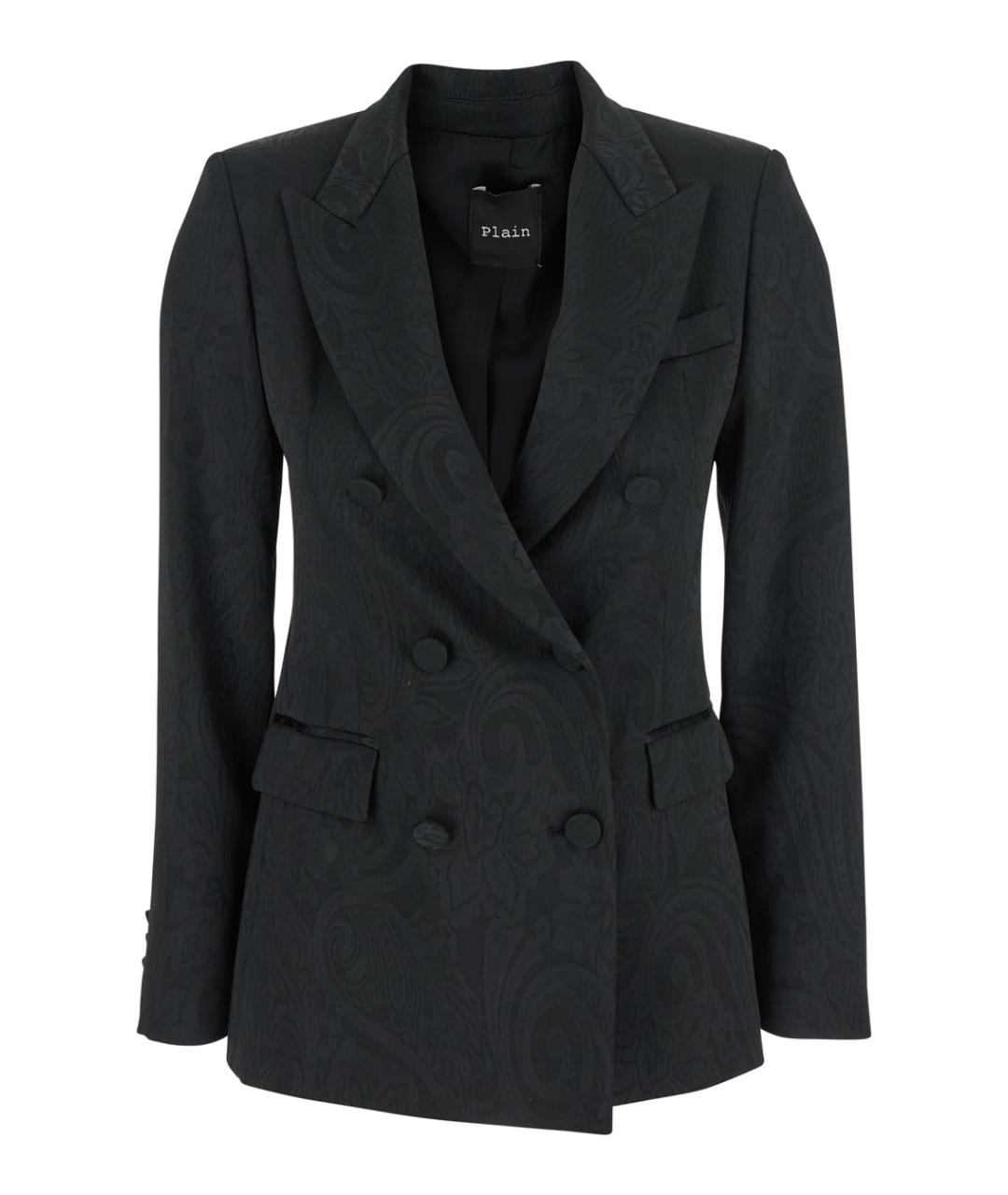 PLAIN Черный жакет/пиджак, фото 1