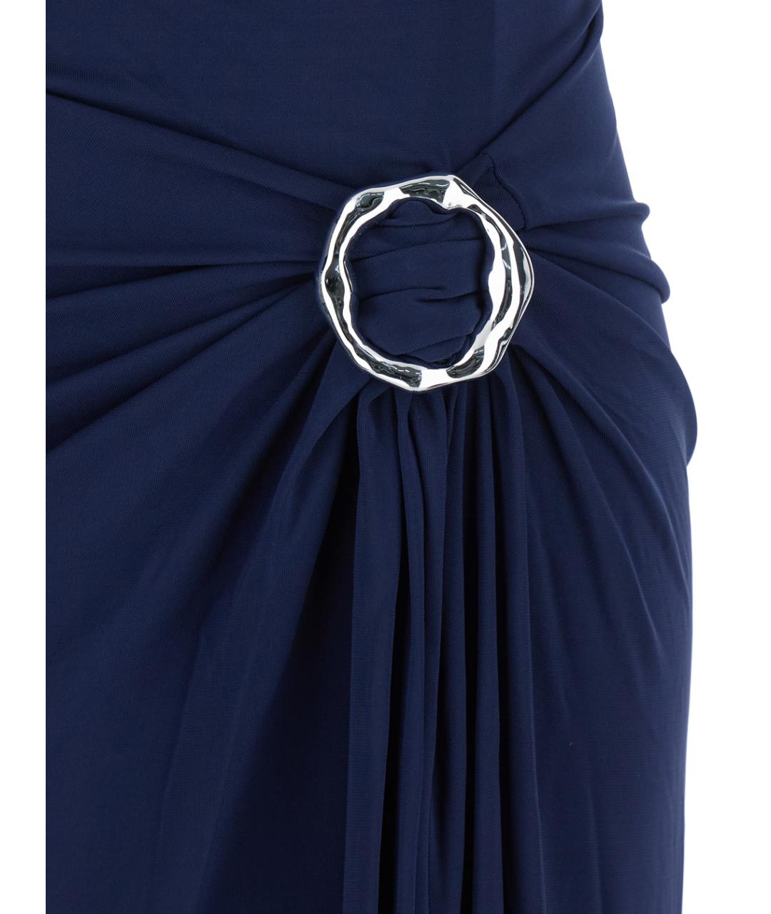 SIMKHAI Синее коктейльное платье, фото 3