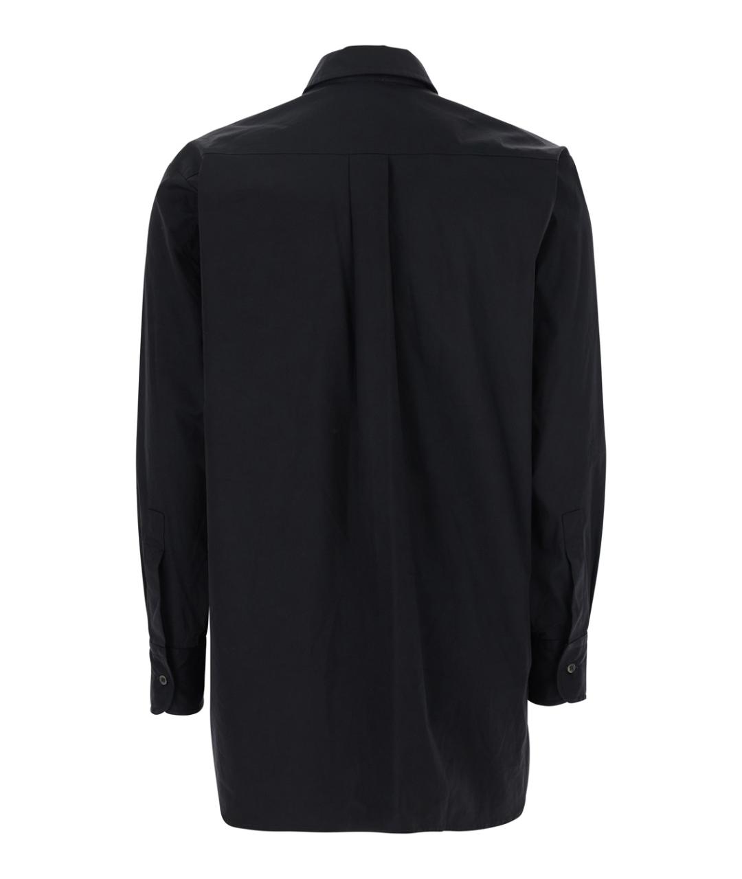 PLAIN Черная полиамидовая рубашка, фото 2