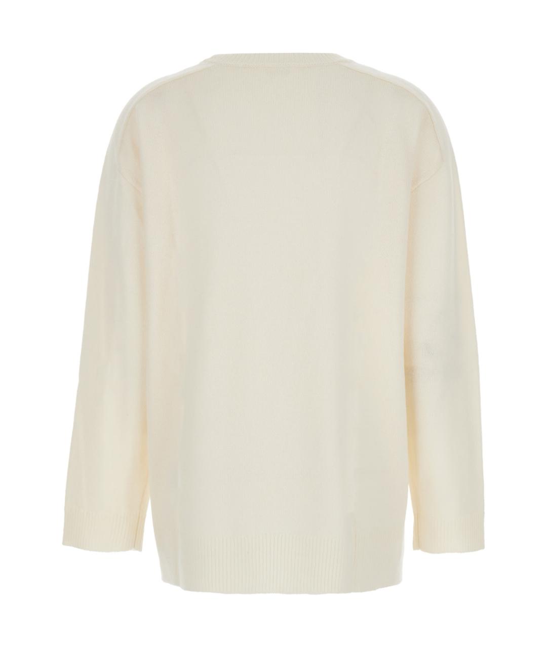 P.A.R.O.S.H. Белый шерстяной джемпер / свитер, фото 2