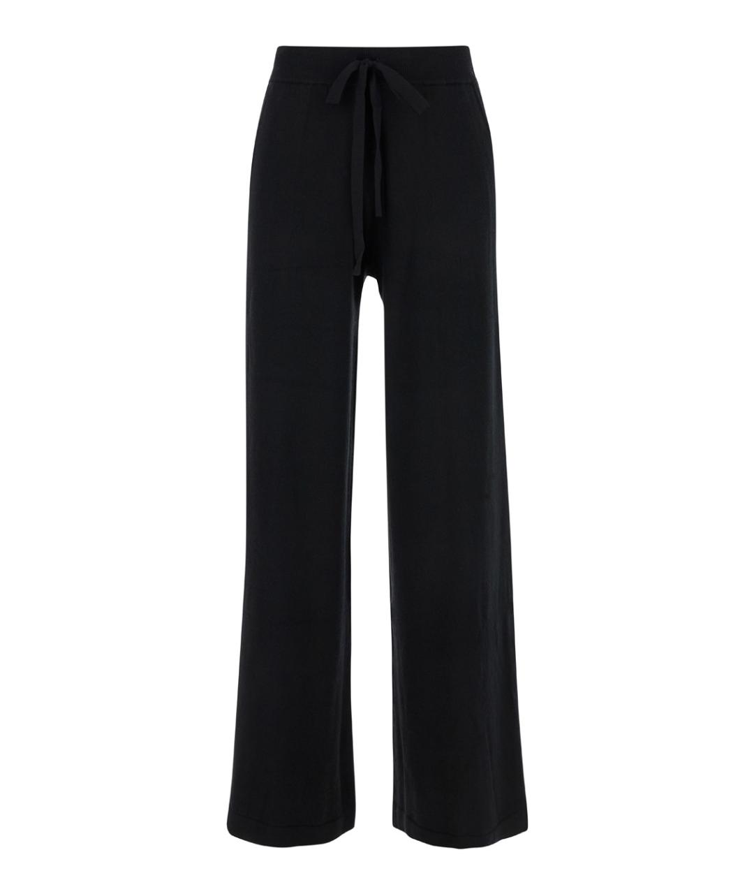 P.A.R.O.S.H. Черные прямые брюки, фото 1