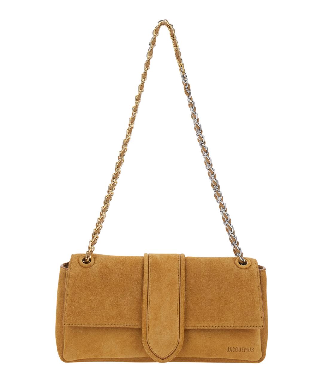 JACQUEMUS Коричневая хлопковая сумка через плечо, фото 1