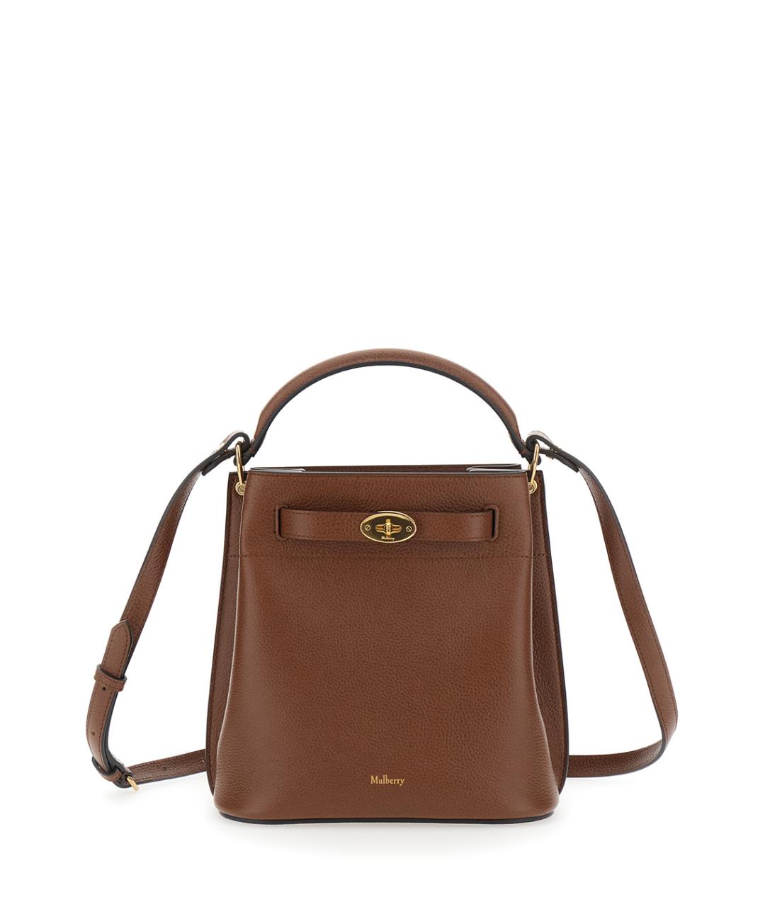 MULBERRY Коричневая кожаная сумка тоут, фото 1